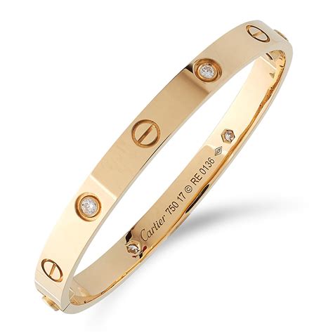 cartier screw bangle bracelet|cartier bangle with diamonds.